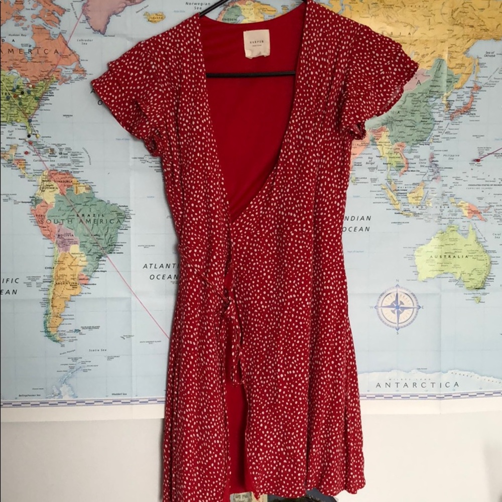 Wrap Mini dress